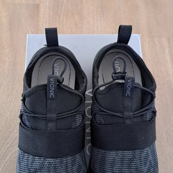 Vionic Alaina - Women's Active Supportive Sneaker - Color: Black - Size: 7.5 - Picture 4 of 9